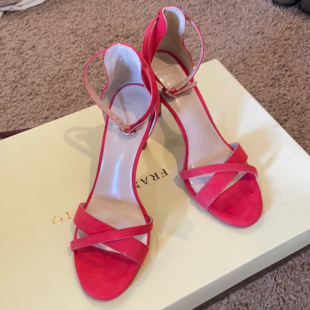 Red high heels